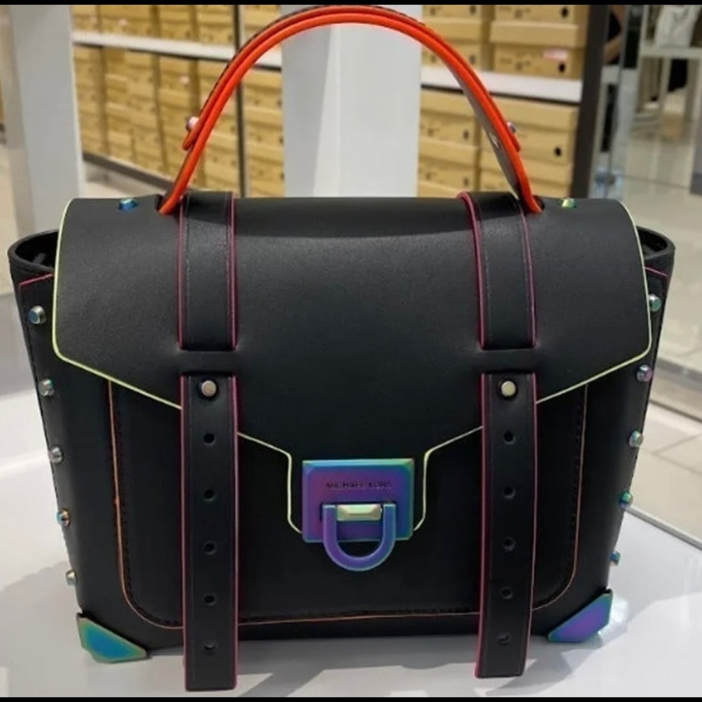 Michael Kors medium school Manhattan satchel